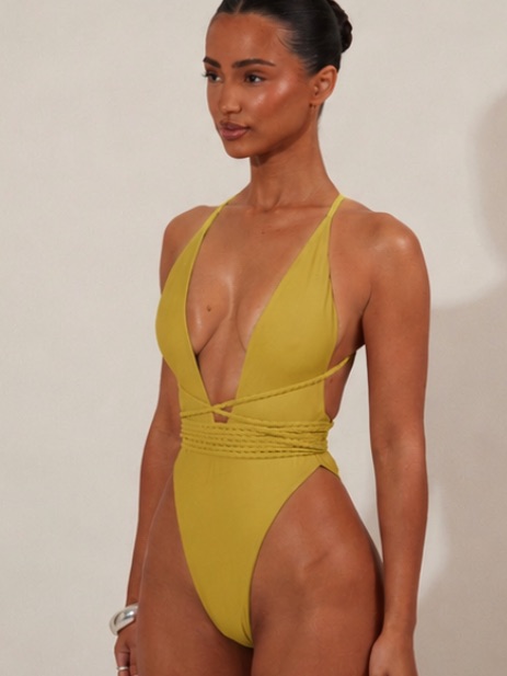Mars The Label Fishtail One Piece Swimsuit Us Size 0